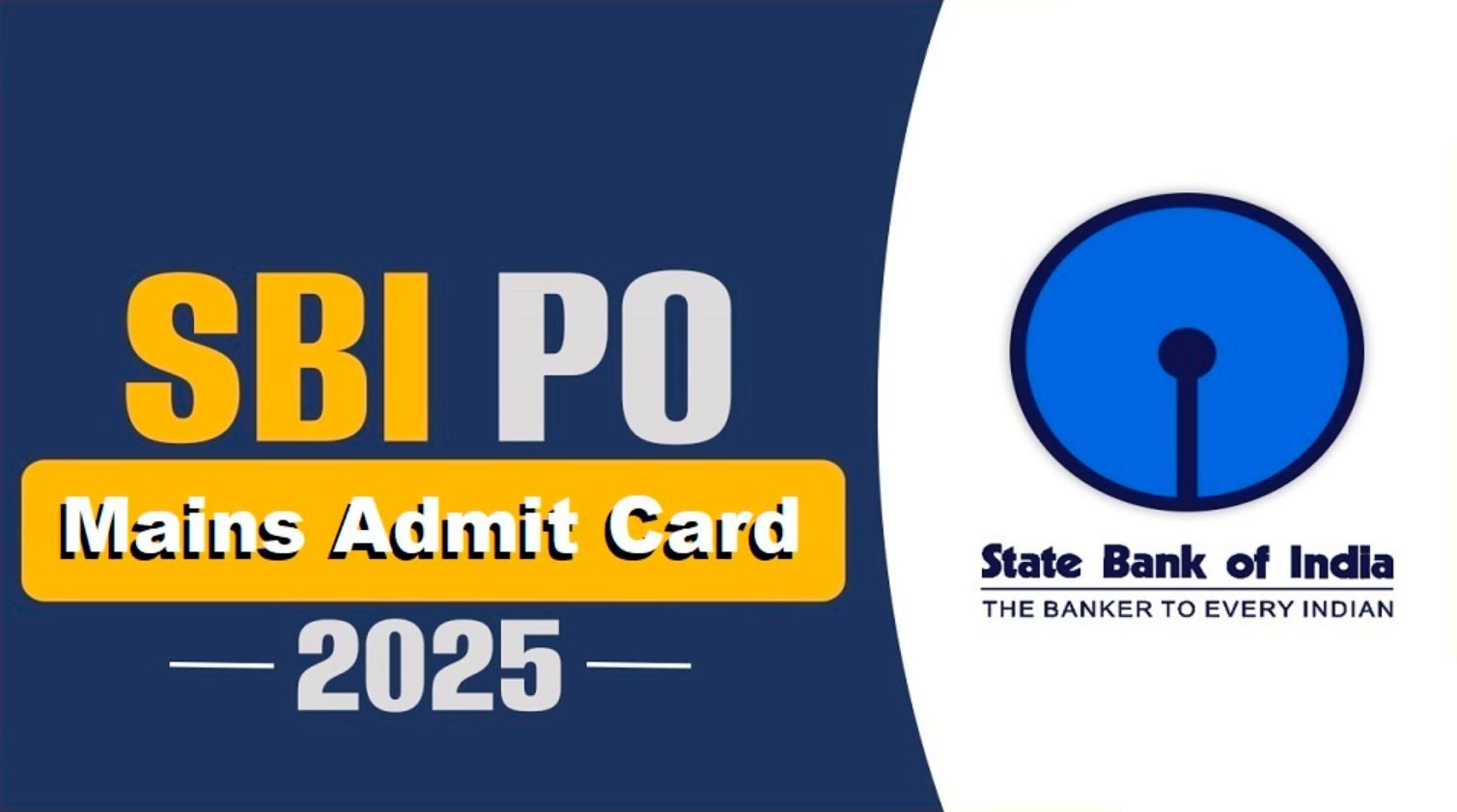 SBI PO Admit Card 2025 Download