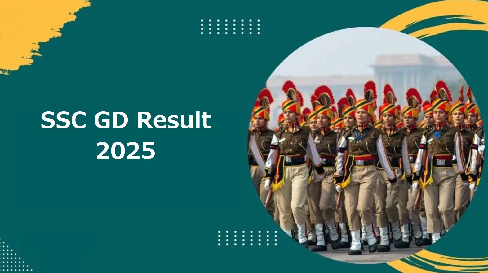 SSC GD Result 2025 Declared – Merit List and Cut Off Marks