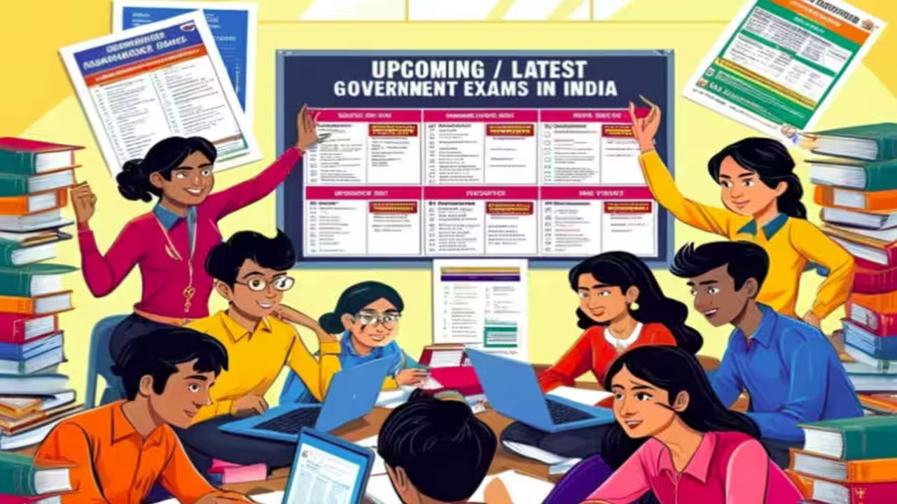 Upcoming Govt Exams September October 2025 Calendar